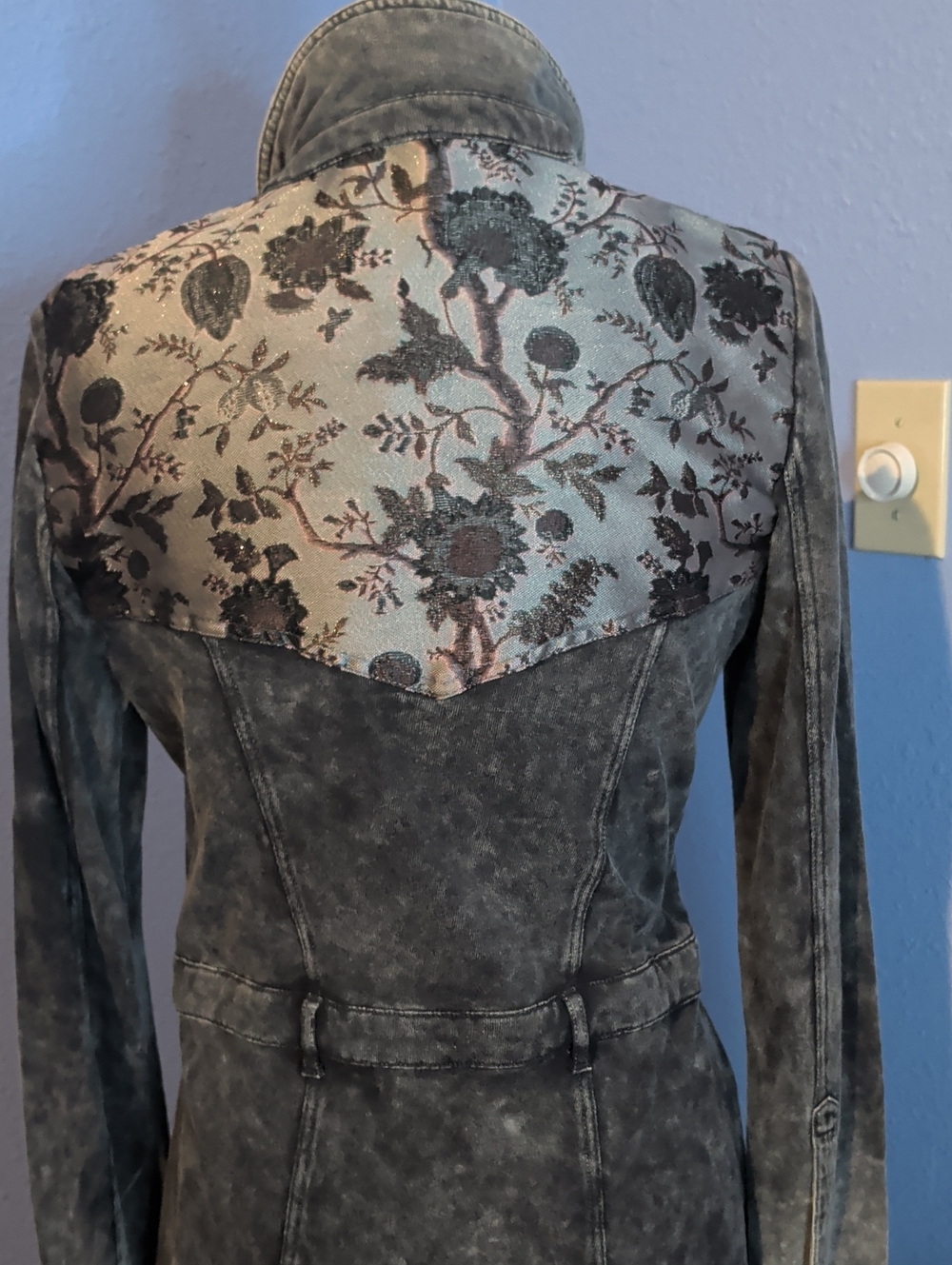 Aratta Stone Wash Brocade Jacket - Picture 4 of 8